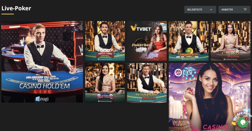 Online Casinos ohne 5 Sekunden Regel Video Poker